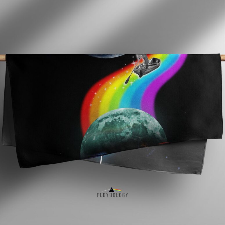 The Endless River Dark side of the moon Pink Floyd Poly Scarf The Endless River Dark side of the moon Pink Floyd Poly Scarf