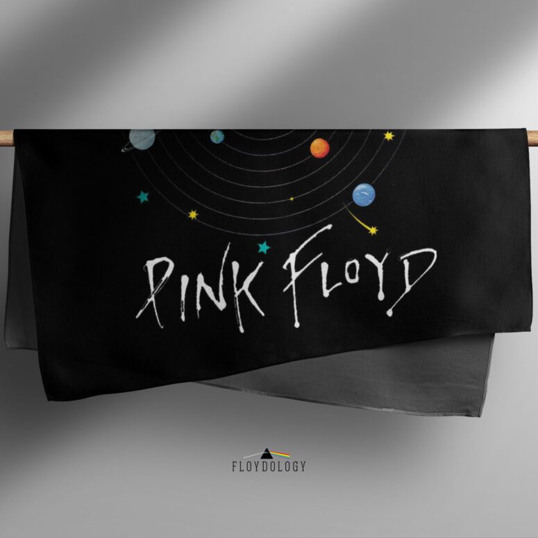 The Universe does Revolve Around Pink Floyd Poly Scarf
