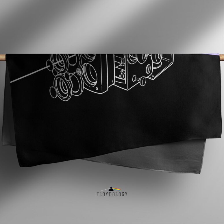 The darkside of the Twin-Lens Reflex Pink Floyd Poly Scarf The darkside of the Twin-Lens Reflex Pink Floyd Poly Scarf