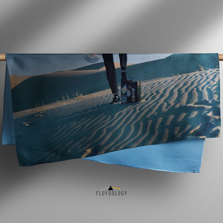 Wish You Were Here Desert Man in Bowler Pink Floyd Poly Scarf
