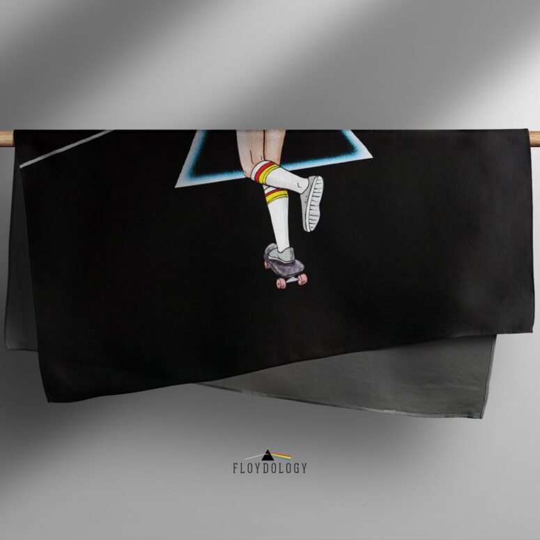 on the way to the dark side Pink Floyd Poly Scarf