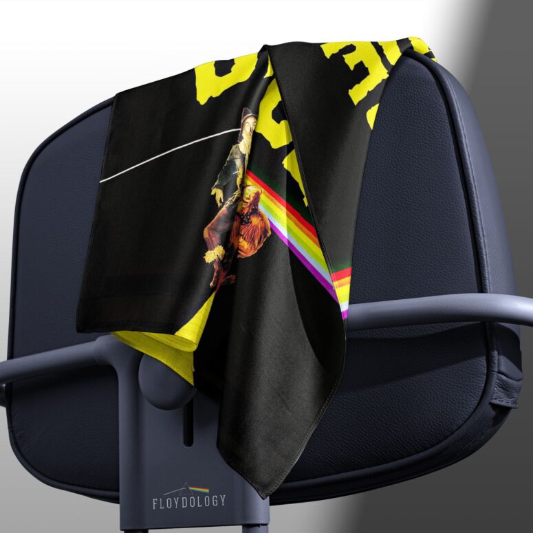 Dark Side Of Oz Pink Floyd Poly Scarf