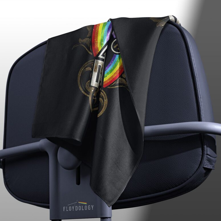 Dark Side Of The Moon 1972 1973 Pink Floyd Poly Scarf