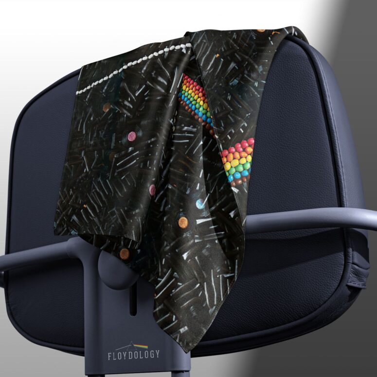 Dark Side Of The Moon Candy Pink Floyd Poly Scarf Dark Side Of The Moon Candy Pink Floyd Poly Scarf