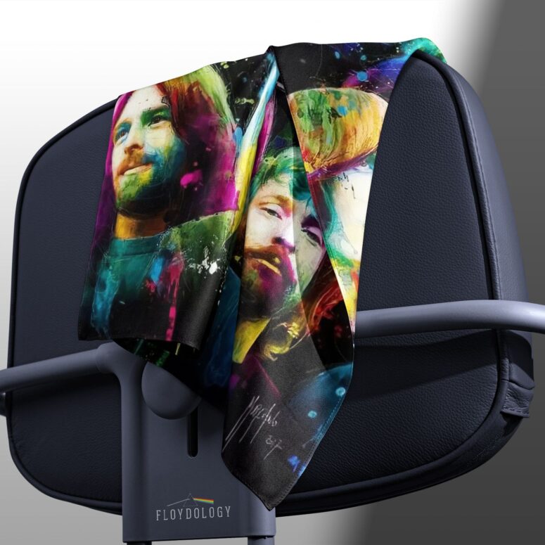 Dark Side Of The Moon Pink Floyd Band Poly Scarf Dark Side Of The Moon Pink Floyd Band Poly Scarf