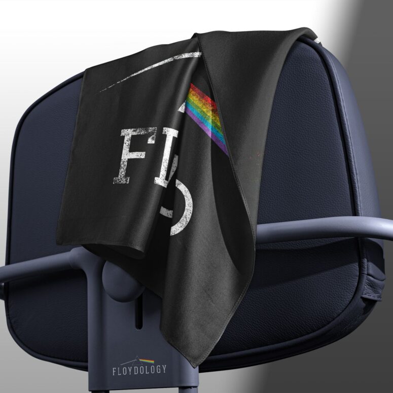 Dark Side Of The Moon Distressed Pink Floyd Poly Scarf Dark Side Of The Moon Distressed Pink Floyd Poly Scarf