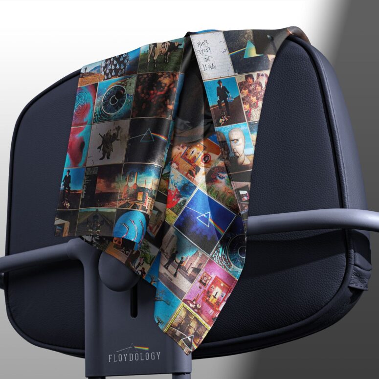 Foot In The Door The Best Of Pink Floyd Poly Scarf Foot In The Door The Best Of Pink Floyd Poly Scarf