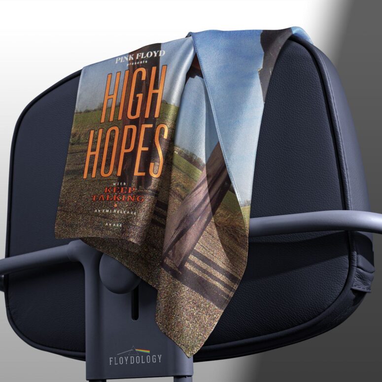 High Hopes with Keep Talking Pink Floyd Poly Scarf High Hopes with Keep Talking Pink Floyd Poly Scarf