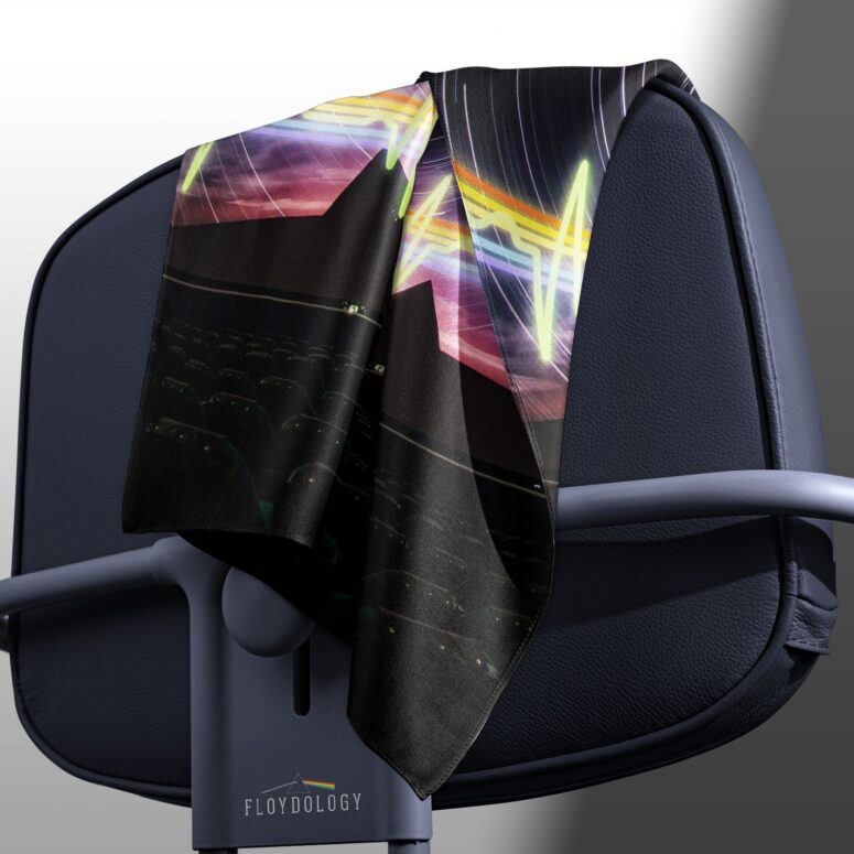 Pink Floyd The Dark Side Of The Moon Pyramid Night Sky Poly Scarf Pink Floyd The Dark Side Of The Moon Pyramid Night Sky Poly Scarf