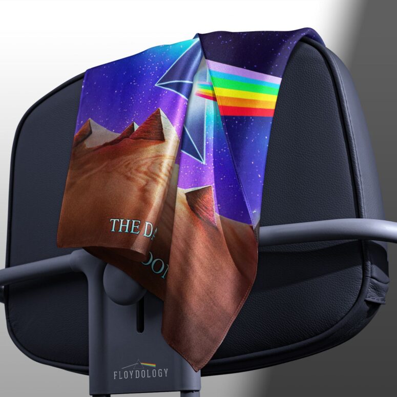 The Dark Side Of The Moon 3d Lenticular Edition Pink Floyd Poly Scarf