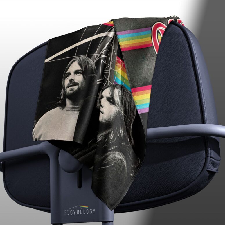 The Dark Side Of The Moon Anniversary Pink Floyd Poly Scarf