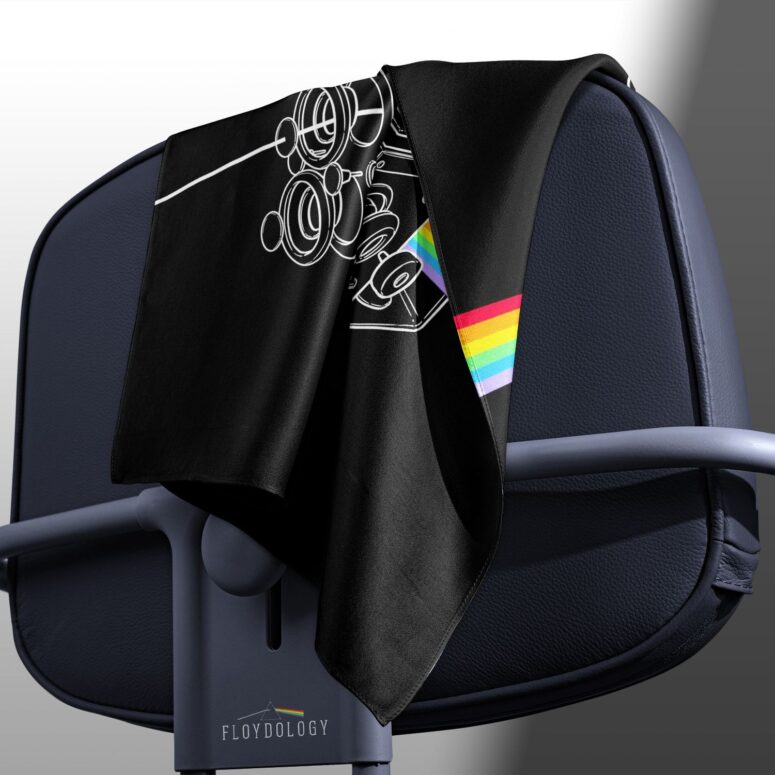 The darkside of the Twin-Lens Reflex Pink Floyd Poly Scarf The darkside of the Twin-Lens Reflex Pink Floyd Poly Scarf
