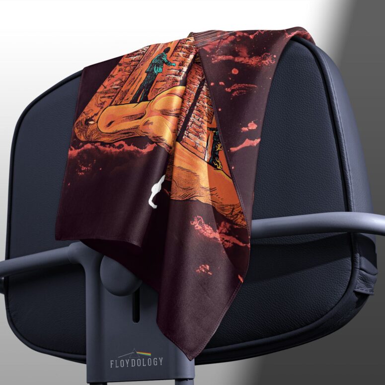 US x Them American Tour Pink Floyd Poly Scarf US x Them American Tour Pink Floyd Poly Scarf
