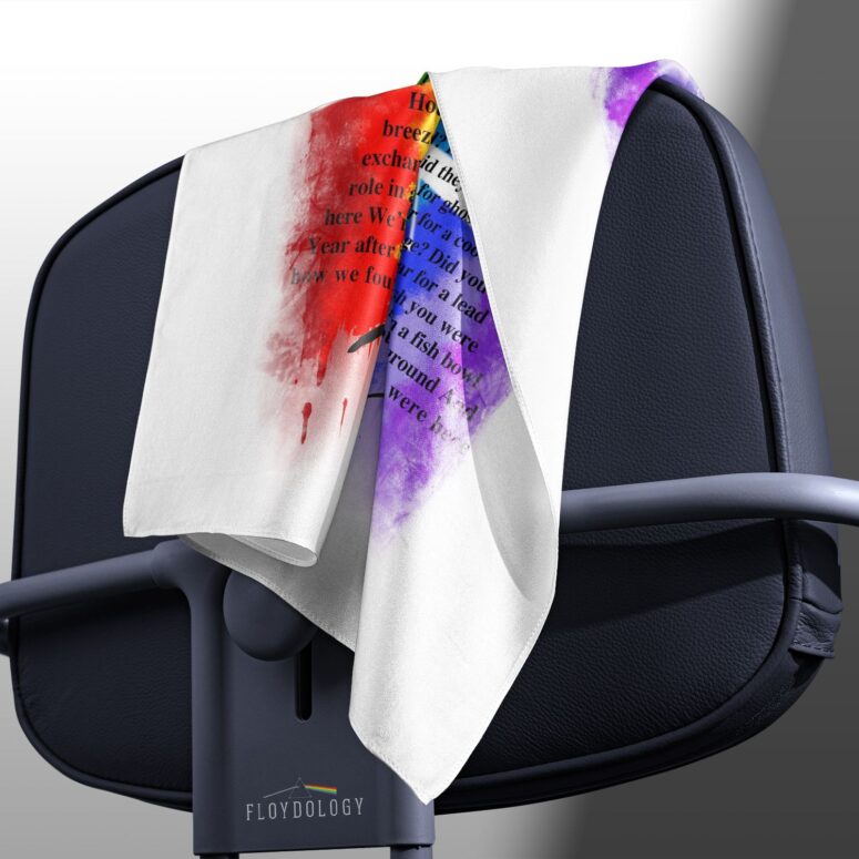 Wish You were here lyric Art Pink Floyd Poly Scarf