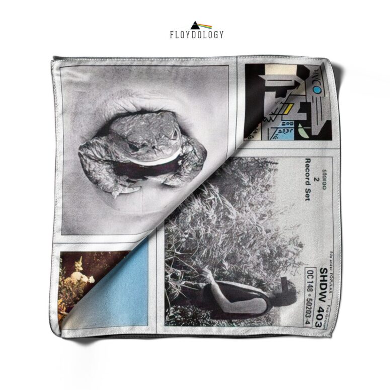 A Nice Pair Back Cover 1973 Pink Floyd Poly Scarf