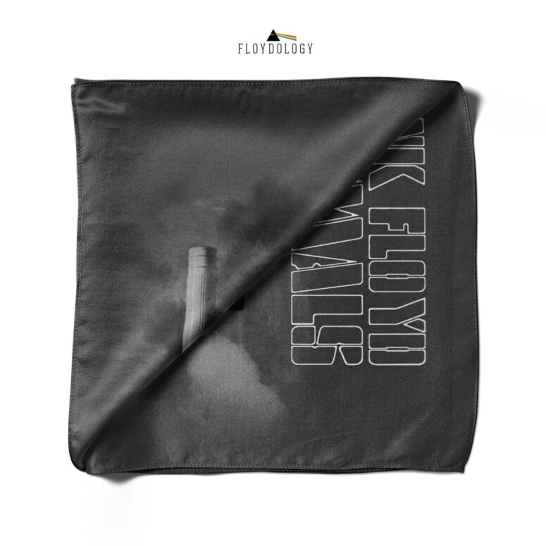 Animals Monotone Album Art Pink Floyd Poly Scarf
