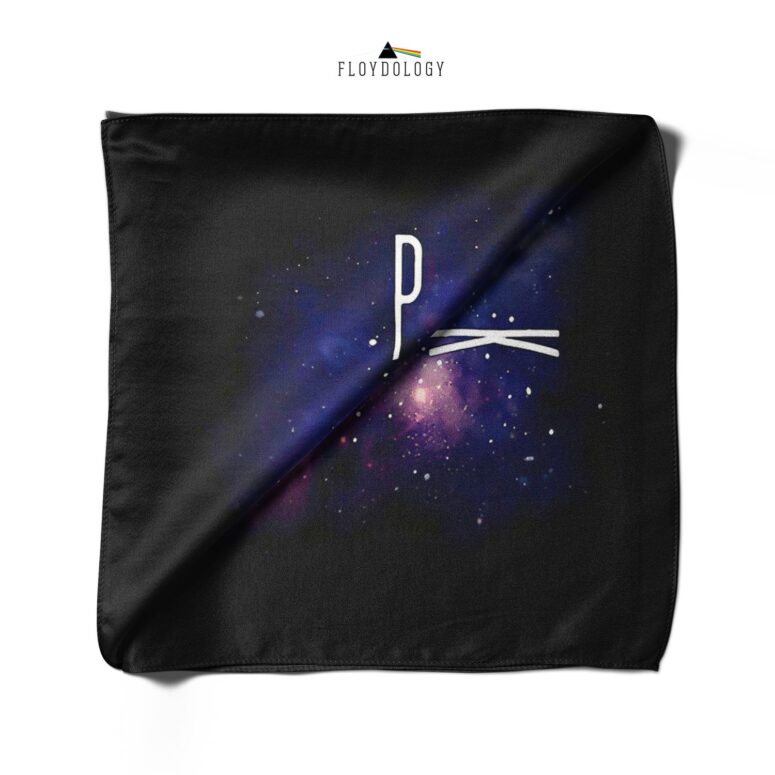 Cosmic Dark Side Of The Moon Pink Floyd Poly Scarf
