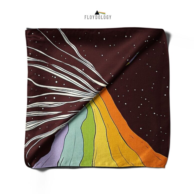 Dark Side of Existence Pink Floyd Poly Scarf
