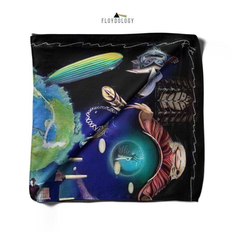 Music is always by your side Pink Floyd Poly Scarf Music is always by your side Pink Floyd Poly Scarf
