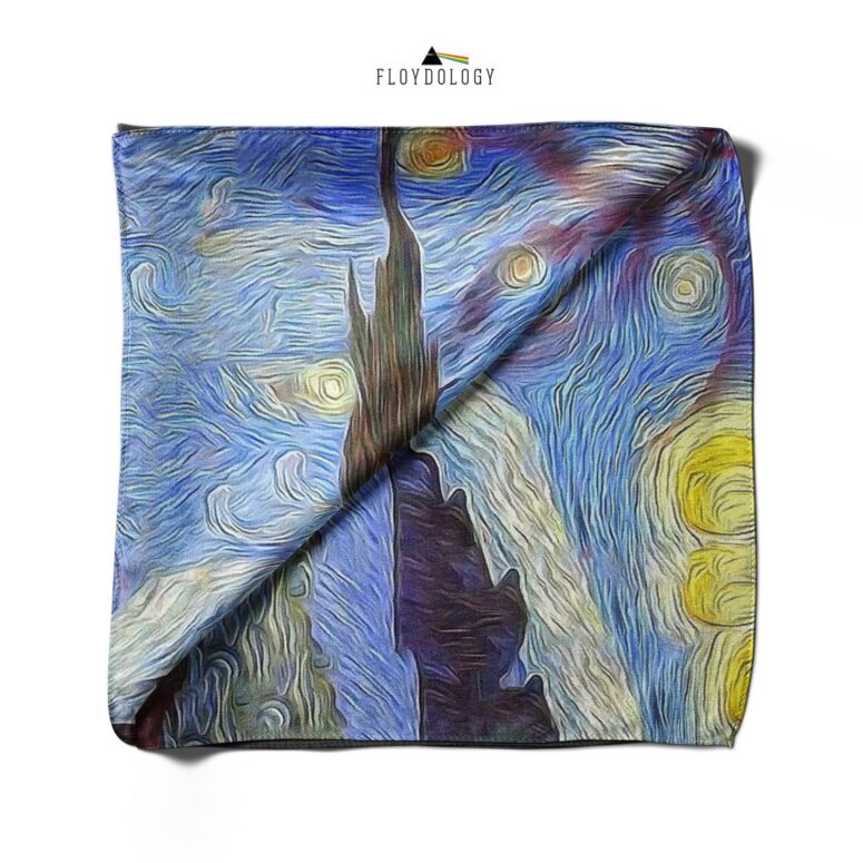 Pigs Can Fly Stranger Things x Animals Pink Floyd Poly Scarf