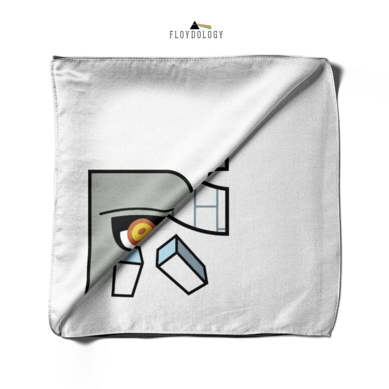 Pink Floyd Album Logo Full Color Poly Scarf