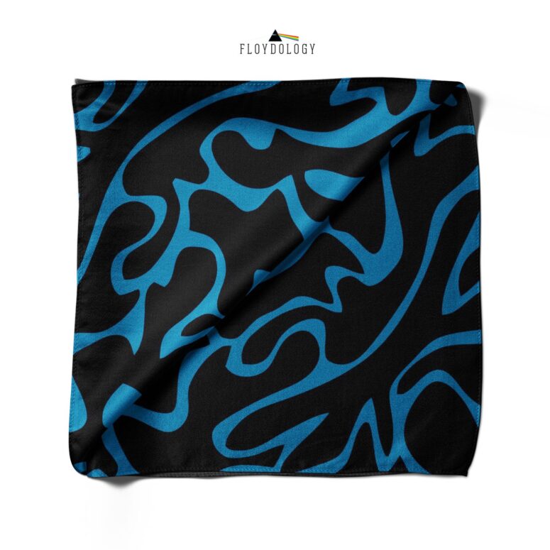 Pink Floyd Logo Cosmic psychedelic Art Poly Scarf