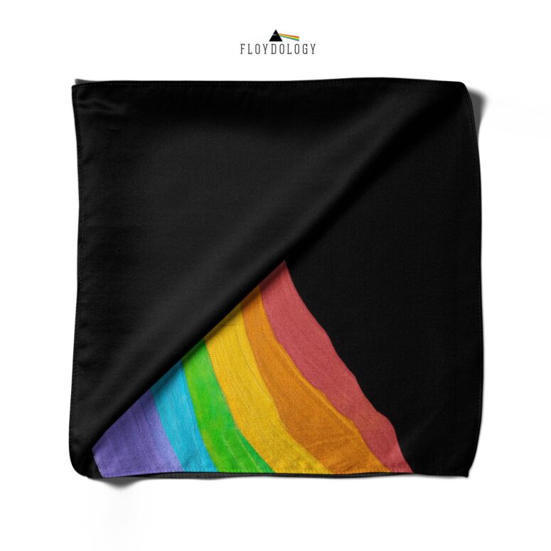 The Dark Side Of The Moon 50 Years Popoff Pink Floyd Poly Scarf The Dark Side Of The Moon 50 Years Popoff Pink Floyd Poly Scarf