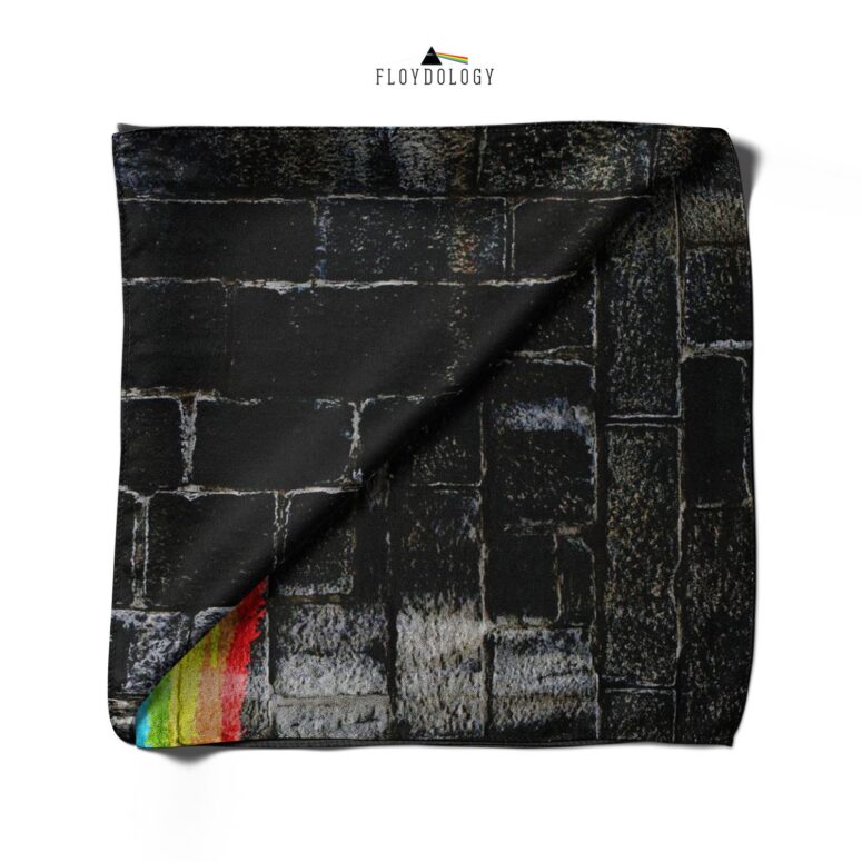 The Dark Side Of The Moon In The Wall Art Pink Floyd Poly Scarf The Dark Side Of The Moon In The Wall Art Pink Floyd Poly Scarf