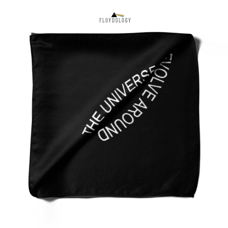 The Universe does Revolve Around Pink Floyd Poly Scarf