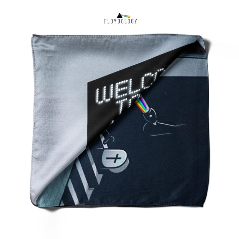 Welcome To The Machine Pink Floyd Poly Scarf Welcome To The Machine Pink Floyd Poly Scarf