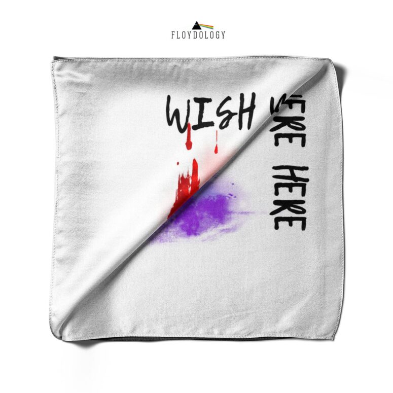 Wish You were here lyric Art Pink Floyd Poly Scarf