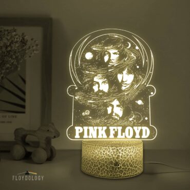 Pink Floyd Cosmic Faces 7 Color Night Lamp with Remote