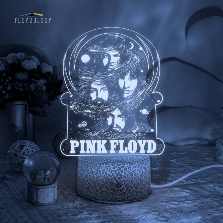Pink Floyd Cosmic Faces 7 Color Night Lamp with Remote Pink Floyd Cosmic Faces 7 Color Night Lamp with Remote