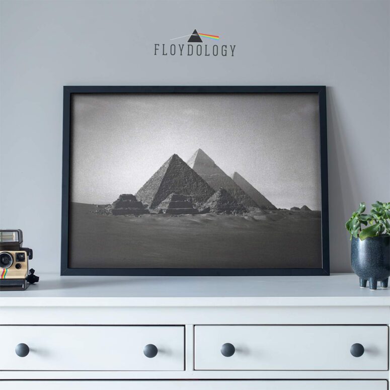 Dark Side Of The Moon Anniversary Pyramids 1973 Pink Floyd Poster Dark Side Of The Moon Anniversary Pyramids 1973 Pink Floyd Poster
