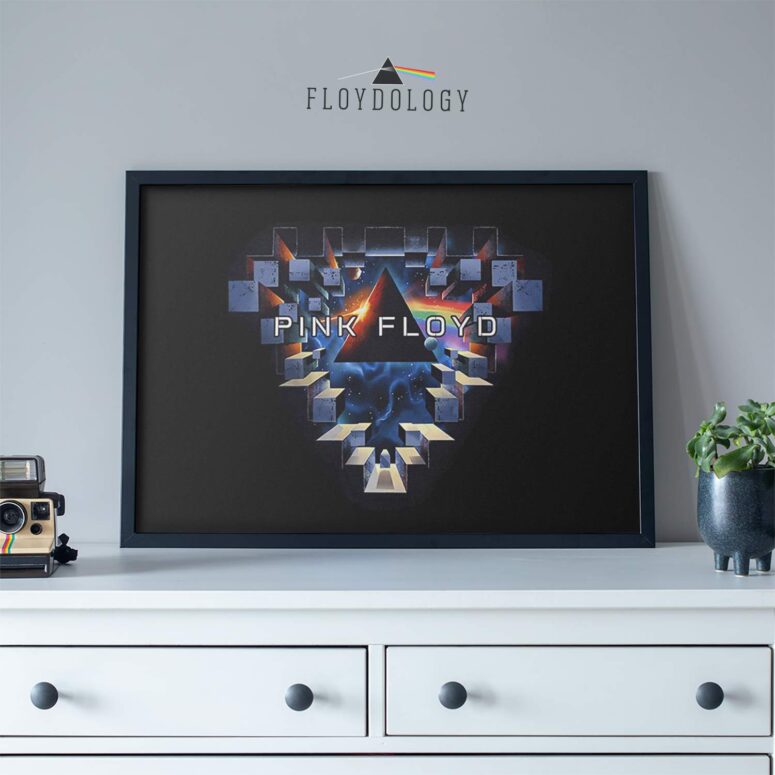 Pink Floyd DSOTM Galaxy Space Window Poster Pink Floyd DSOTM Galaxy Space Window Poster