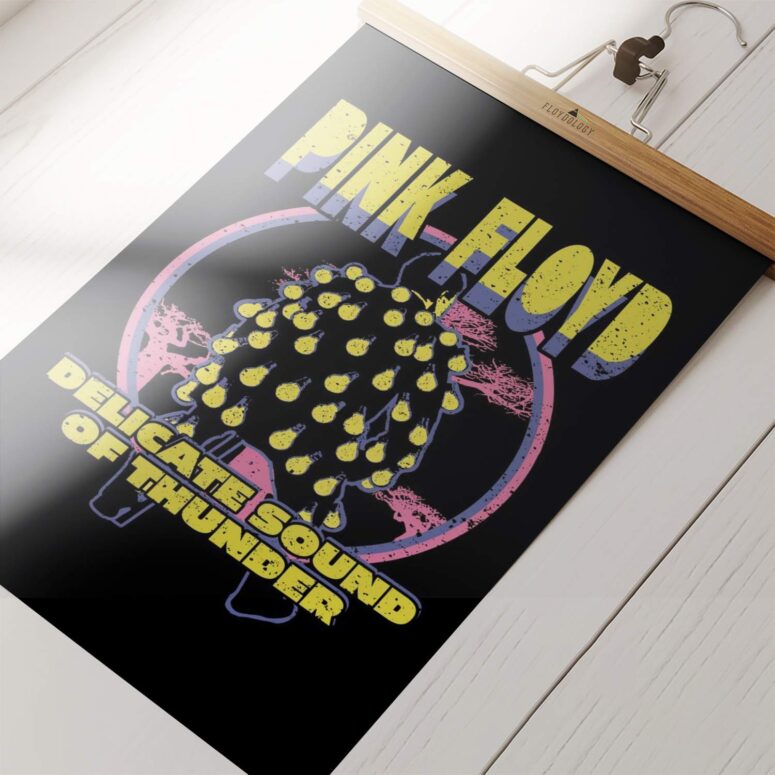 Pink Floyd Eye Catching Delicate Sound Of Thunder Poster Pink Floyd Eye Catching Delicate Sound Of Thunder Poster