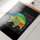Left2d Backpack Golden Dark Side Of The Moon - OtherBrick