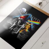 Left2d Backpack Golden Dark Side Of The Moon - OtherBrick