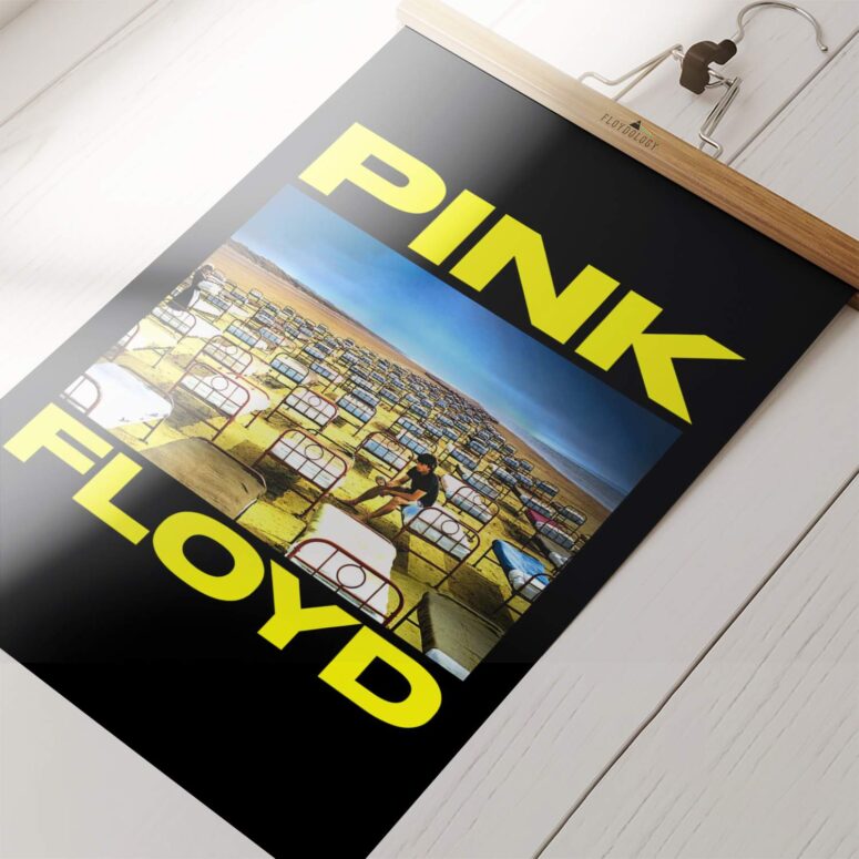 Pink Floyd Momentary Lapse of Reason 1987 World Tour front Poster Pink Floyd Momentary Lapse of Reason 1987 World Tour front Poster