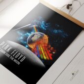 Left2d Backpack Golden Dark Side Of The Moon - OtherBrick