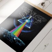 Left2d Backpack Golden Dark Side Of The Moon - OtherBrick