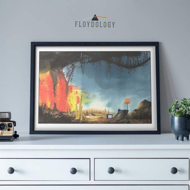 Pink Floyd The Wall The Alien Landsape Poster