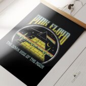 Left2d Backpack Golden Dark Side Of The Moon - OtherBrick