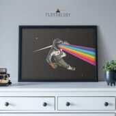 Left2d Backpack Golden Dark Side Of The Moon - OtherBrick
