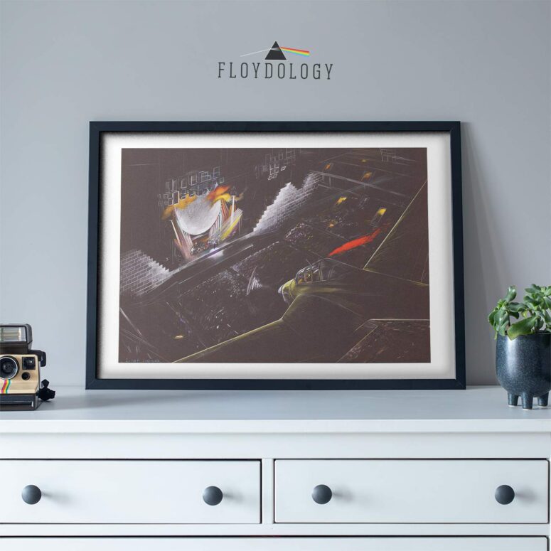 The Stuker Dives Pink Floyd Poster The Stuker Dives Pink Floyd Poster