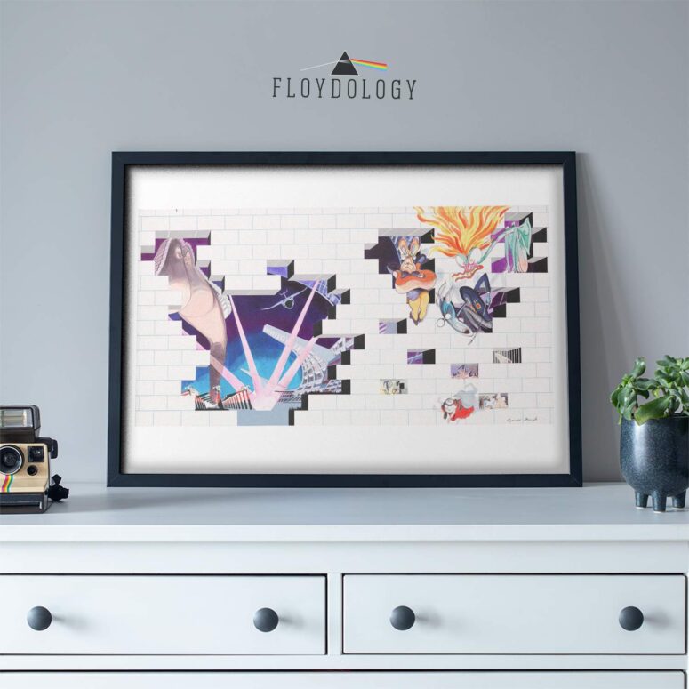 The Wall Album Sleeve Design Pink Floyd Poster The Wall Album Sleeve Design Pink Floyd Poster