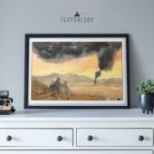 Left2d Backpack Golden Dark Side Of The Moon - OtherBrick