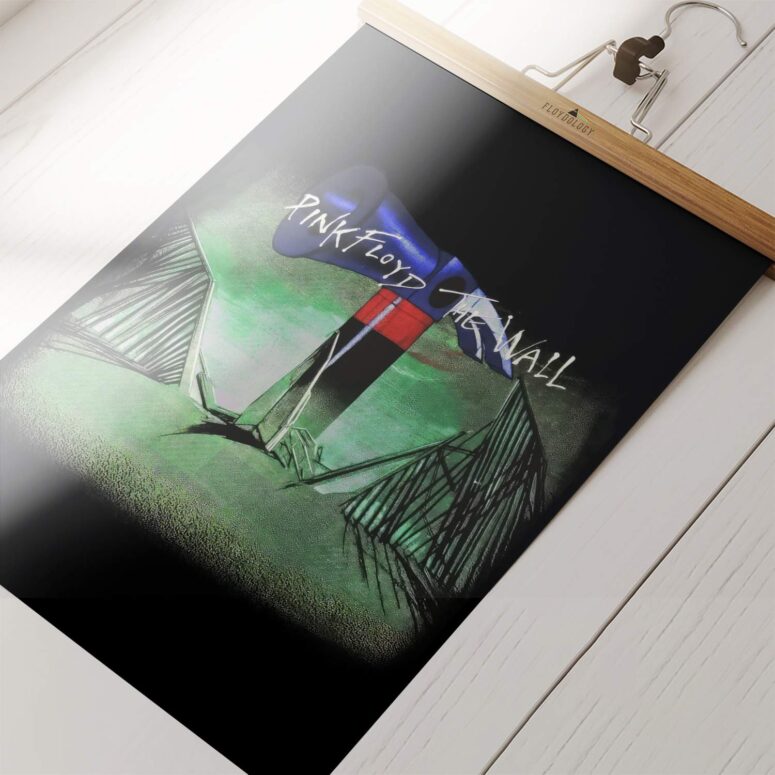 Vintage 90s Pink Floyd The Wall Rock Band Set of 2 Posters Vintage 90s Pink Floyd The Wall Rock Band Set of 2 Posters