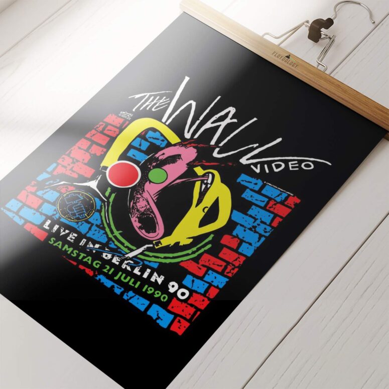 Vintage Pink Floyd The Wall Live In Berlin 90 Set of 2 Posters Vintage Pink Floyd The Wall Live In Berlin 90 Set of 2 Posters