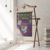 Left2d Backpack Golden Dark Side Of The Moon - OtherBrick
